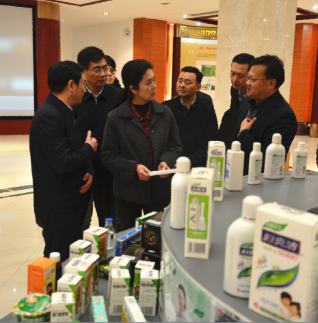 謝茹副省長(zhǎng)視察仁和集團(tuán)