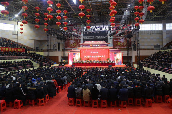 仁和集團(tuán)舉行2018年度總結(jié)表彰大會